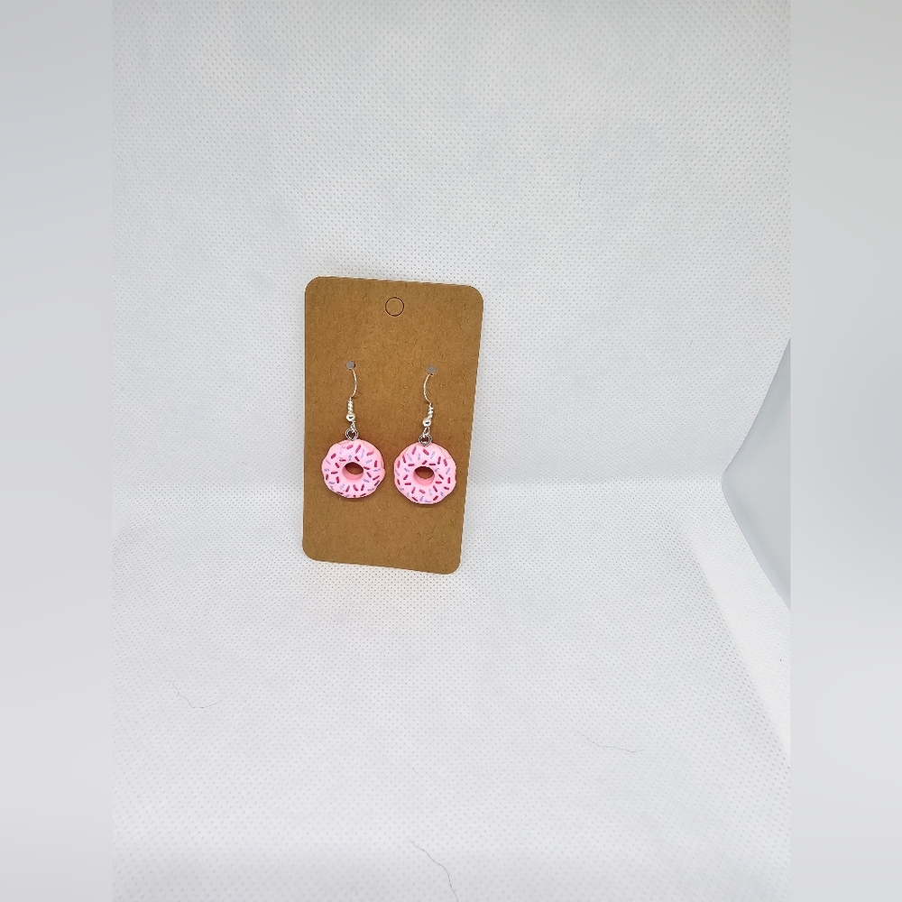 Donut earrings